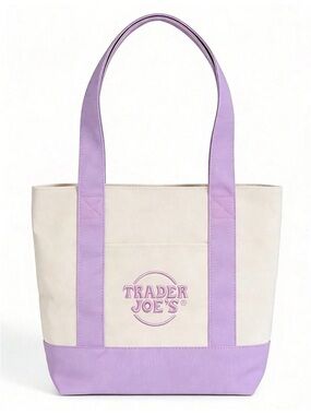 Trader Joe’s Mini Tote Bags - Pastel purple